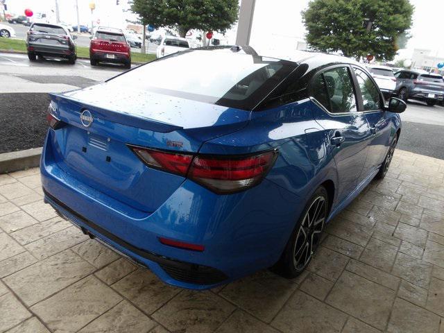 Photo of 2025 Electric Blue Metallic/Super Black Nissan Sentra