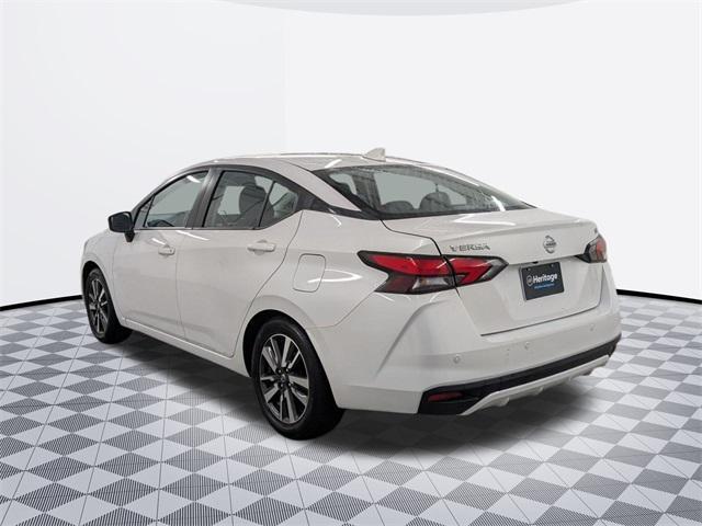 Photo of 2021 Aspen White TriCoat Pearl Nissan Versa
