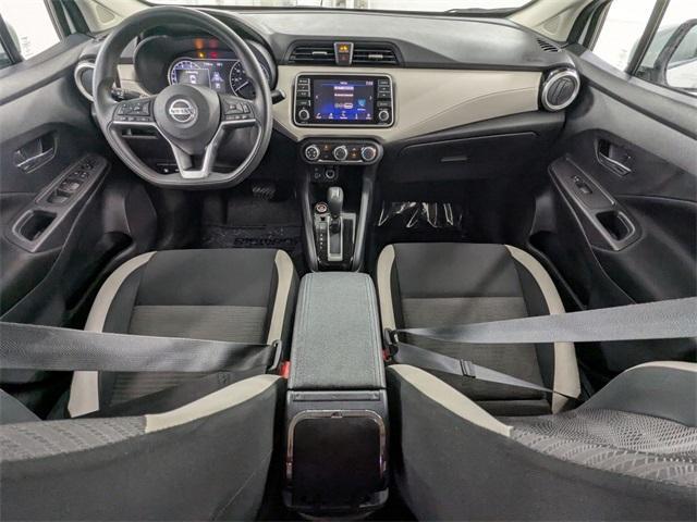Photo of 2021 Aspen White TriCoat Pearl Nissan Versa
