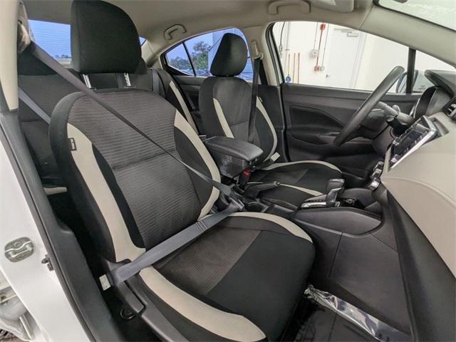 Photo of 2021 Aspen White TriCoat Pearl Nissan Versa