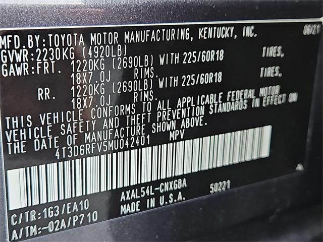 Photo of 2021 Magnetic Gray Metallic Toyota RAV4 Hybrid