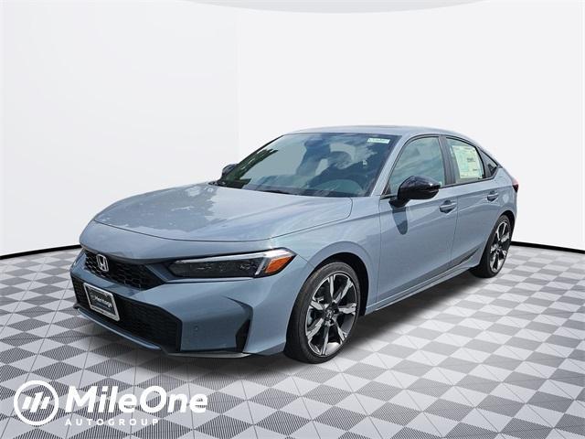 Photo of 2025 Sonic Gray Pearl Honda Civic Hybrid