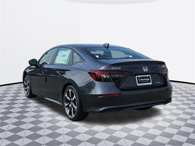 Photo of 2025 Meteorite Gray Honda Civic Hybrid