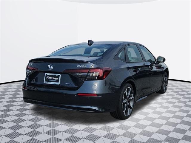 Photo of 2025 Meteorite Gray Honda Civic Hybrid