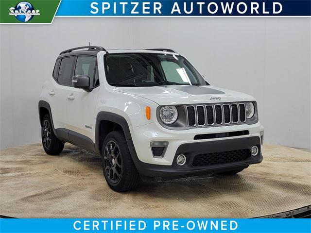 Photo of 2021 Alpine White Clearcoat Jeep Renegade