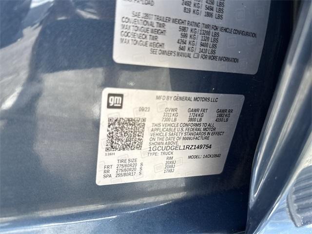 Photo of 2024 Lakeshore Blue Metallic Chevrolet Silverado 1500