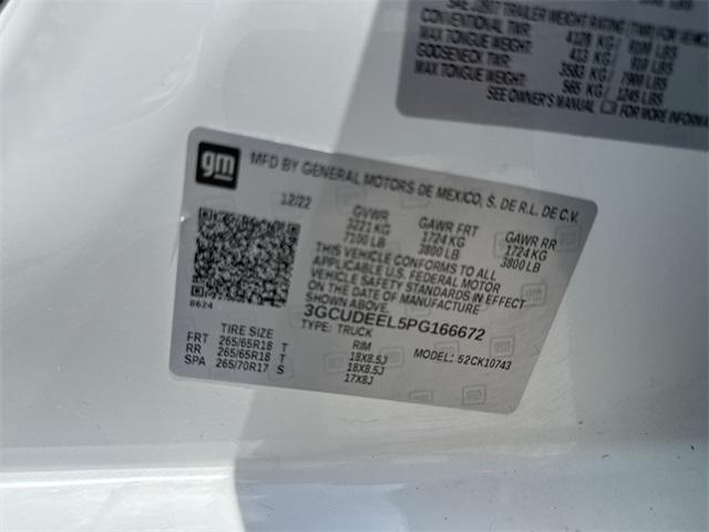 Photo of 2023 Summit White Chevrolet Silverado 1500