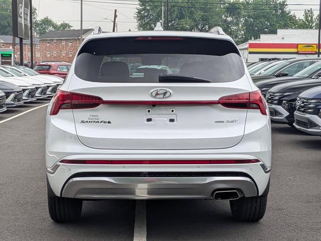 Photo of 2022 Quartz White Hyundai SANTA FE