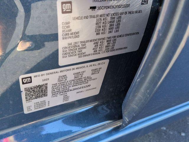 Photo of 2024 Lakeshore Blue Metallic Chevrolet Silverado 1500