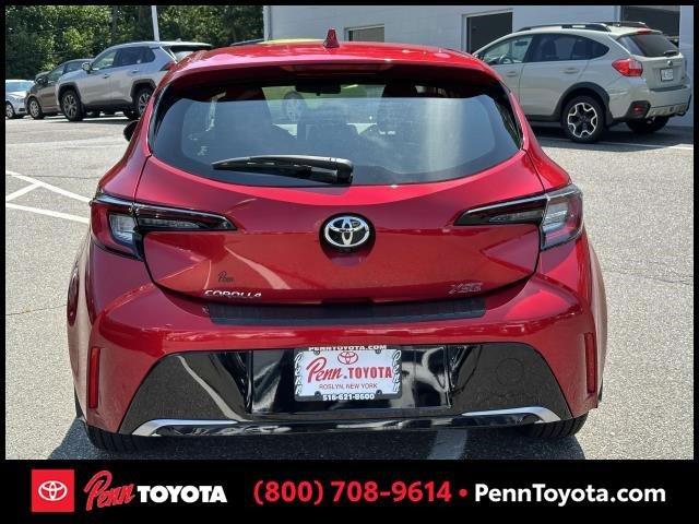 Photo of 2023 Finish Line Red Toyota Corolla Hatchback