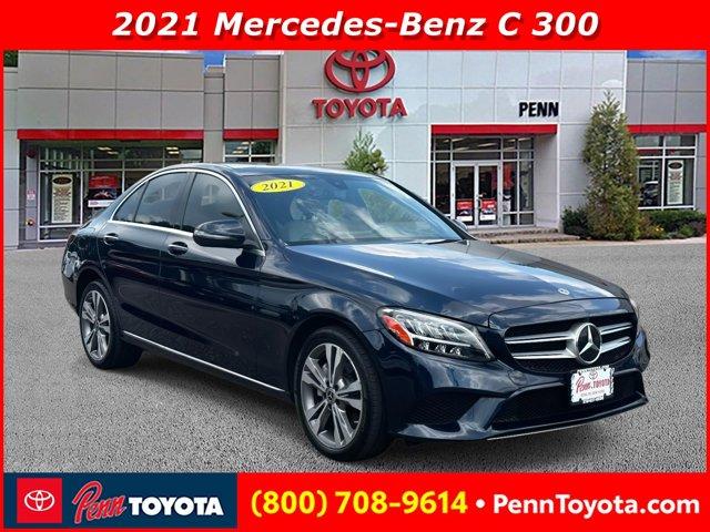 Photo of 2021 Lunar Blue Metallic Mercedes-Benz C-Class