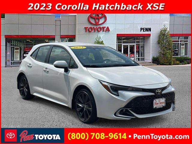 Photo of 2023 Wind Chill Pearl Toyota Corolla Hatchback