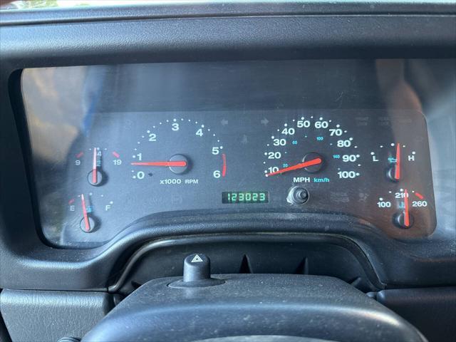 Photo of 2003 Blue Jeep Wrangler