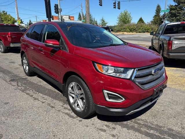 Photo of 2015 Ruby Red Metallic Tinted Clearcoat Ford Edge