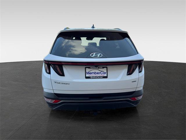 Photo of 2022 Quartz White Hyundai TUCSON