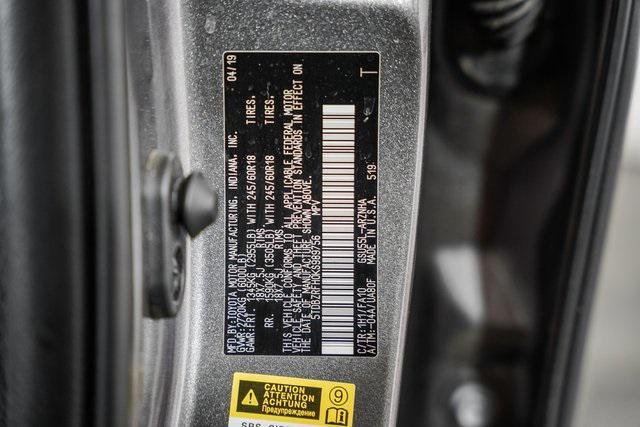Photo of 2019 Predawn Gray Mica Toyota Highlander
