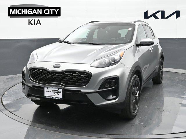 Photo of 2021 Steel Gray Kia Sportage