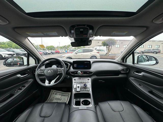 Photo of 2023 Serenity White Pearl Hyundai SANTA FE