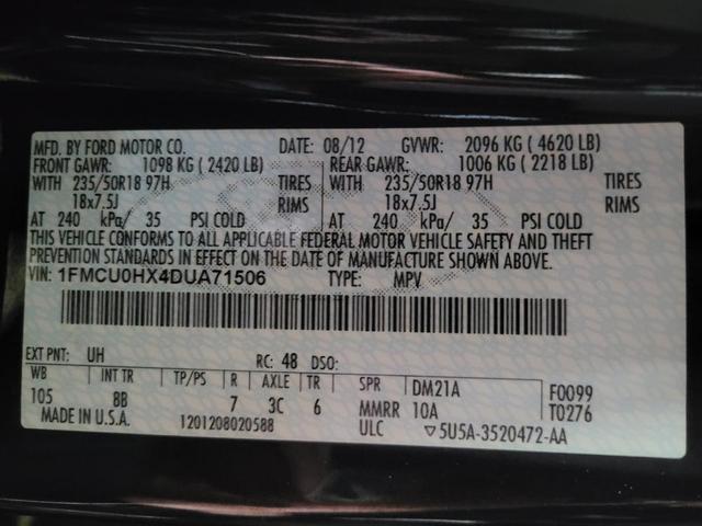 Photo of 2013 Tuxedo Black Ford Escape