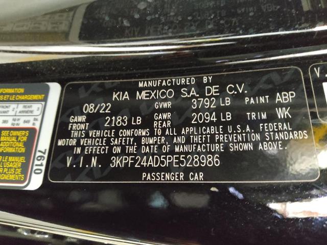 Photo of 2023 Aurora Black Kia Forte