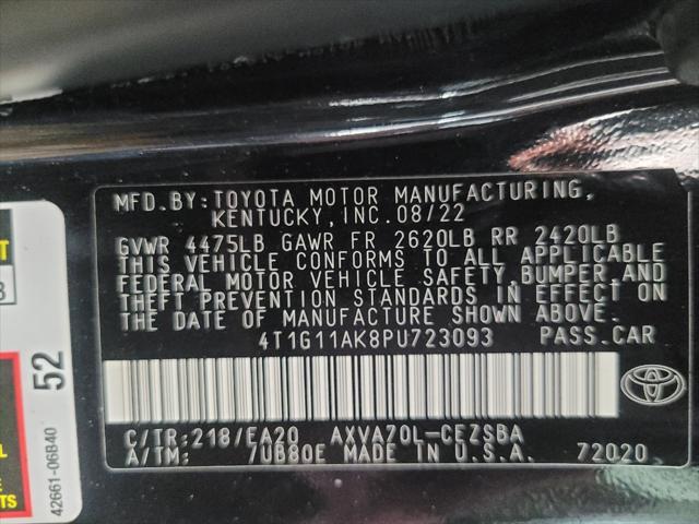 Photo of 2023 Midnight Black Metallic Toyota Camry