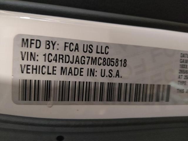 Photo of 2021 White Knuckle Clearcoat Dodge Durango