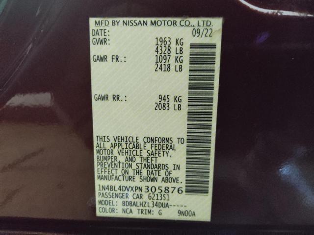 Photo of 2023 Red Nissan Altima