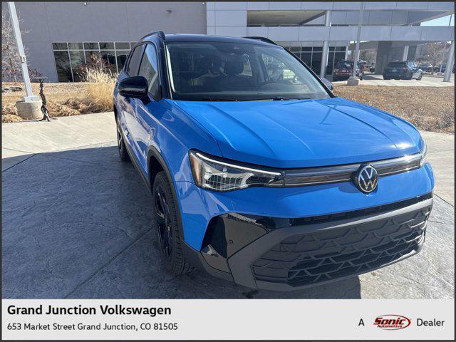 Photo of 2025 Cornflower Blue W/Black Roof Volkswagen Taos