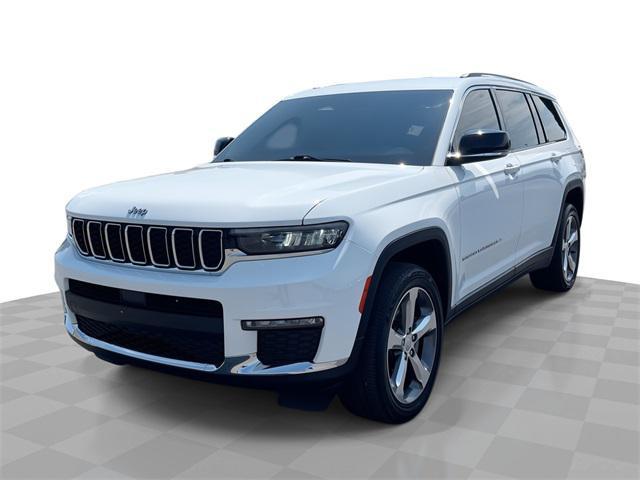 Photo of 2021 Bright White Clearcoat Jeep Grand Cherokee L