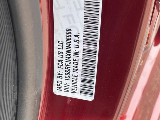 Photo of 2022 Delmonico Red Pearlcoat RAM 1500