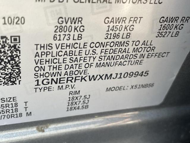 Photo of 2021 Satin Steel Metallic Chevrolet Traverse