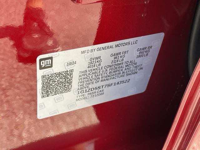 Photo of 2025 Radiant Red Tintcoat Chevrolet Malibu