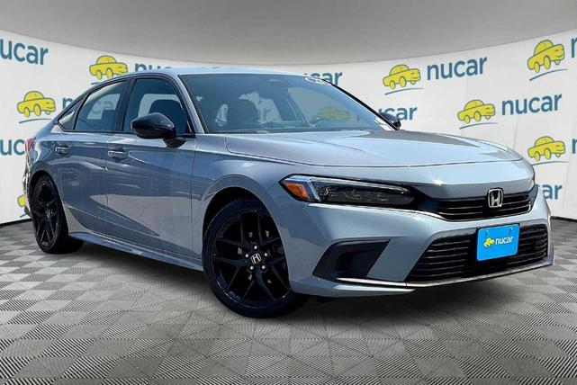 Photo of 2022 Sonic Gray Pearl Honda Civic