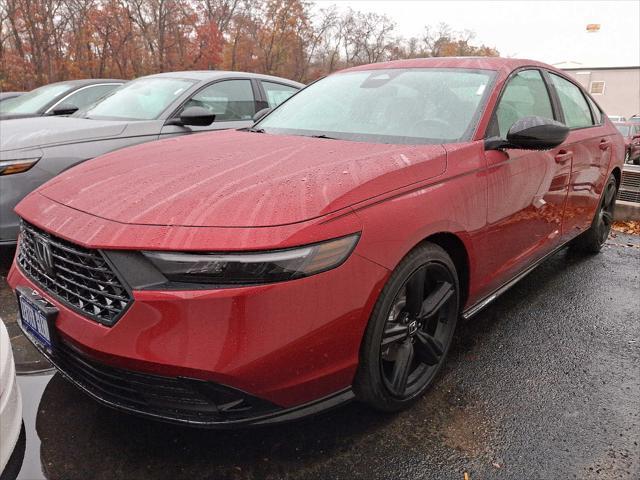 Photo of 2025 Radiant Red Metallic Honda Accord Hybrid