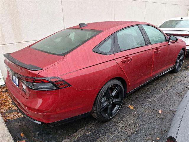Photo of 2025 Radiant Red Metallic Honda Accord Hybrid