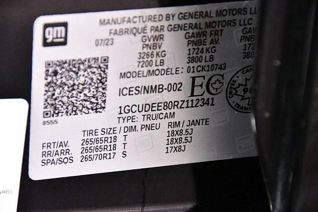 Photo of 2024 Black Chevrolet Silverado 1500