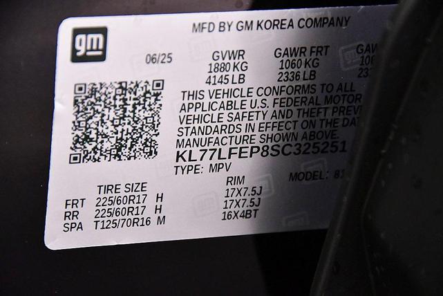 Photo of 2025 Mosaic Black Metallic Chevrolet Trax
