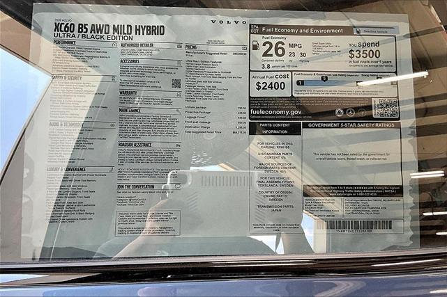 Photo of 2026 Denim Blue Metallic Volvo XC60