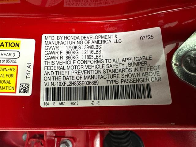 Photo of 2025 Rallye Red Honda Civic