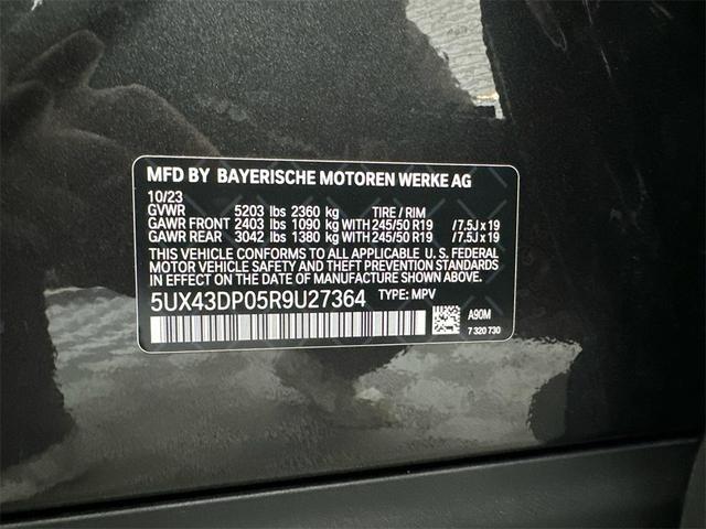 Photo of 2024 Dark Graphite Metallic BMW X3