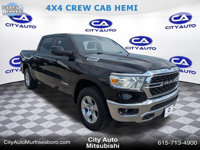 Photo of 2022 Diamond Black Crystal Pearlcoat RAM 1500