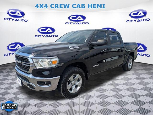 Photo of 2022 Diamond Black Crystal Pearlcoat RAM 1500