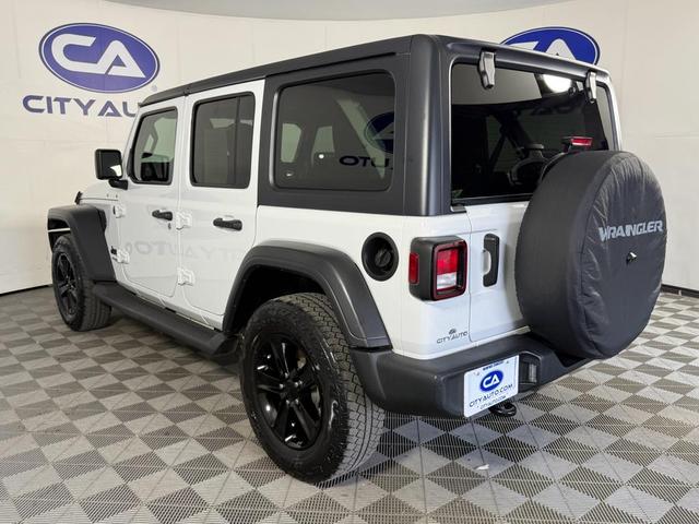 Photo of 2021 Bright White Clearcoat Jeep Wrangler Unlimited