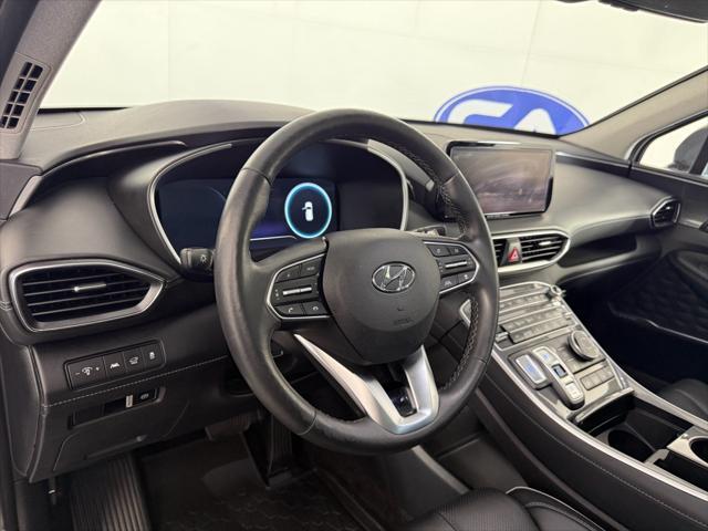Photo of 2021 Lagoon Blue Hyundai SANTA FE