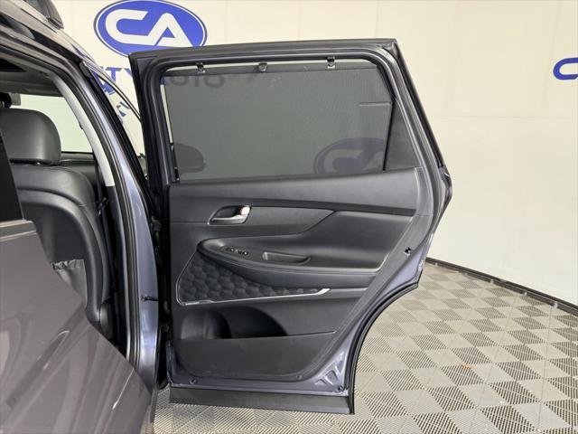 Photo of 2021 Lagoon Blue Hyundai SANTA FE