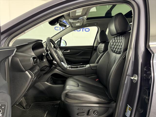Photo of 2021 Lagoon Blue Hyundai SANTA FE