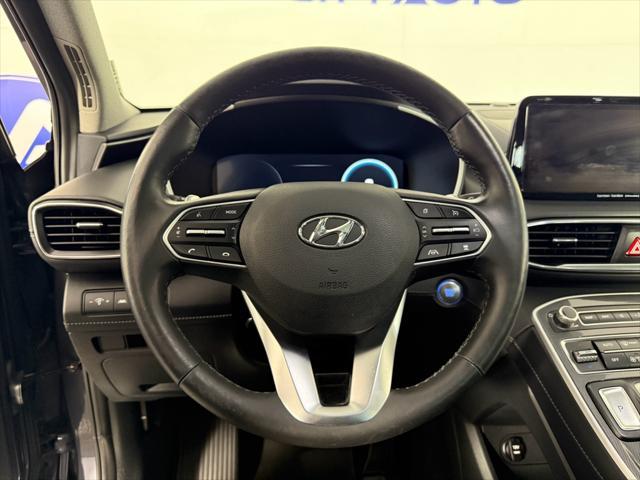 Photo of 2021 Lagoon Blue Hyundai SANTA FE