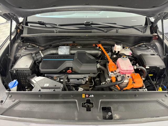 Photo of 2021 Lagoon Blue Hyundai SANTA FE