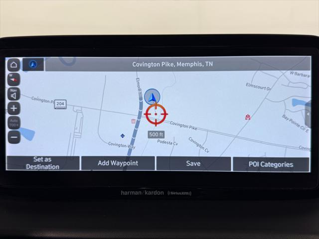 Photo of 2021 Lagoon Blue Hyundai SANTA FE
