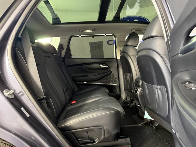 Photo of 2021 Lagoon Blue Hyundai SANTA FE